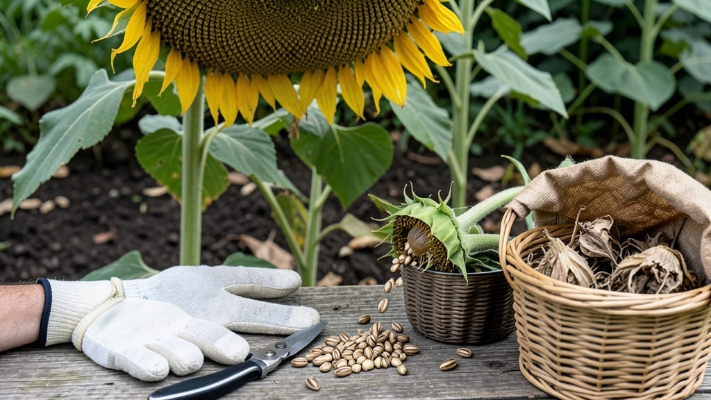 How to Know When Sunflower Seeds Are Ready to Harvest: Check for Dry, Brown Centers & Drooping Petals