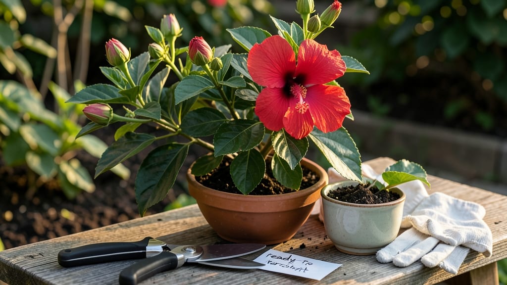 When to Harvest Hibiscus Flowers for Tea: Cup-Ready Color & Flavor Peaks at Mid-Morning