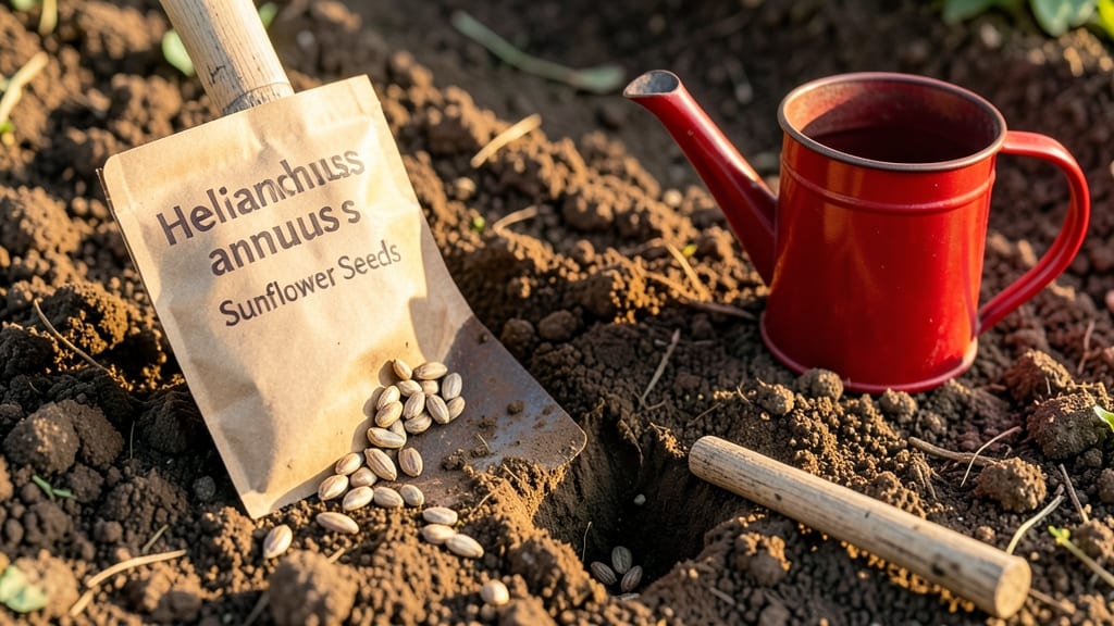 Planting Depth for Sunflower Seeds: Exact Inches for Fast Germination and Strong Stems