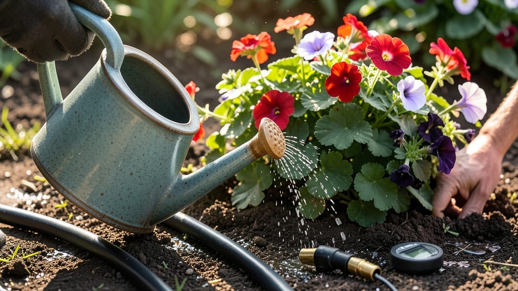 Best Time to Water Outdoor Flowers: Early Morning Secrets for Root Growth