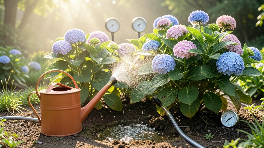 Best Time to Water Flowers Outside: Morning Mist Spray for Wilting-Free Blooms