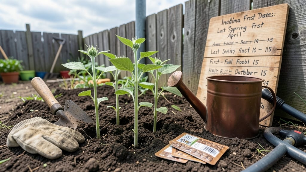 When to Plant Sunflowers in Indiana: Frost-Free Deadlines by Hardiness Zone
