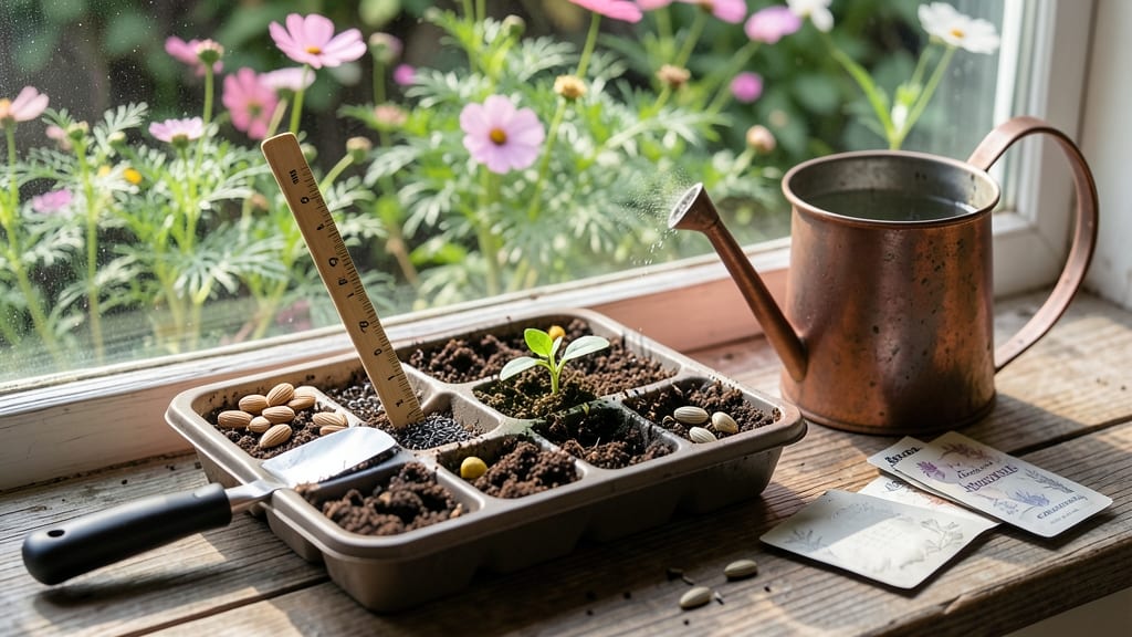 How Deep to Plant Flower Seeds: Soil Depth Chart by Seed Type