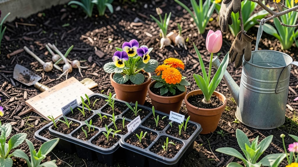 When to Plant Flowers in the Spring: Moon Phase Secrets for Stronger Roots