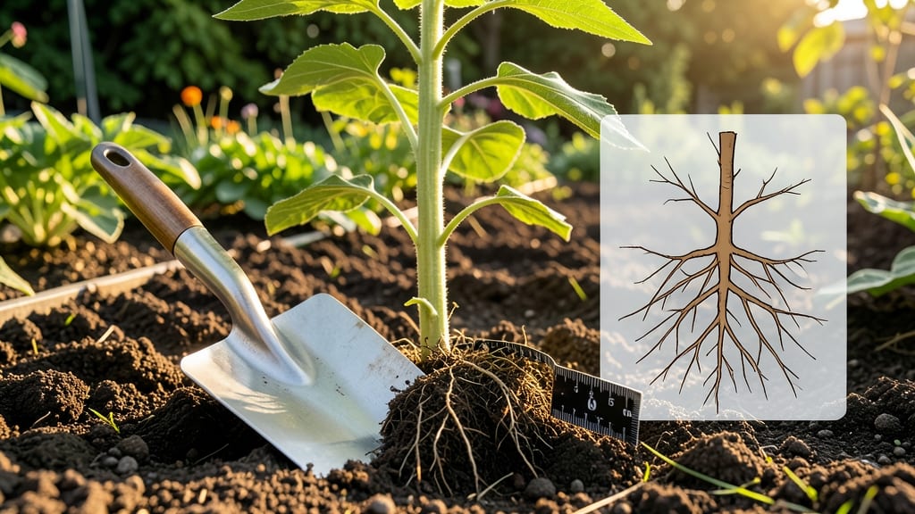 How Deep Do Sunflower Roots Grow: Soil Depth Secrets for Stable Stems