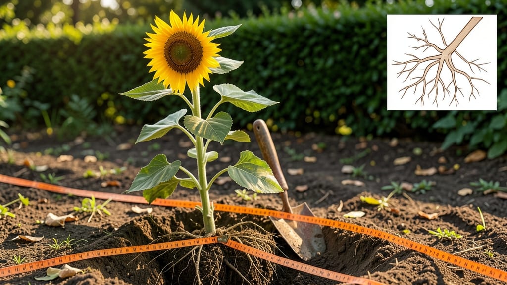 How Deep Do Sunflower Roots Grow: Soil Depth Secrets for Stable Giant Plants