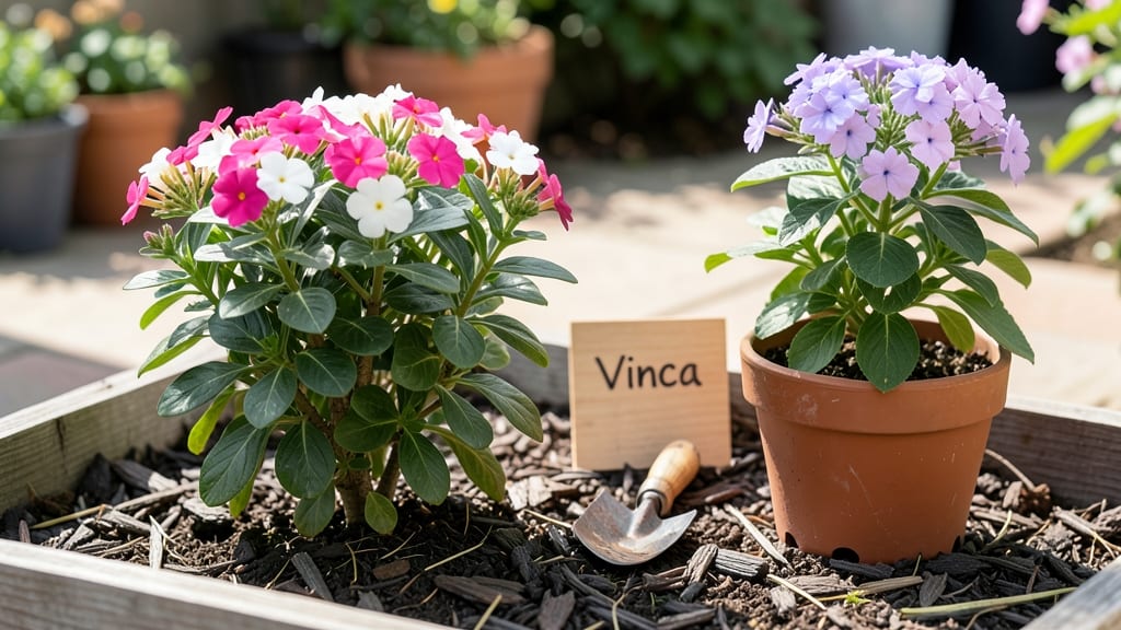 Vinca Flowers in Sun or Shade: Light Adaptation Secrets for Nonstop Color
